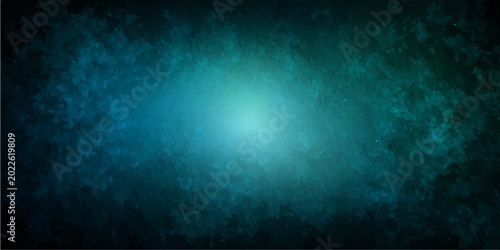 Obraz na płótnie A dark blue grunge background features a smoky sky texture with bright starlight