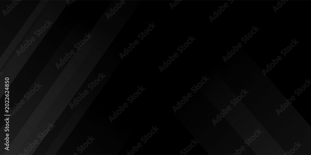 Obraz premium Black abstract background. Elegant dark diagonal shape elements. Modern luxury grey gradient graphic design.