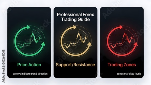 Traders analyze forex charts closely