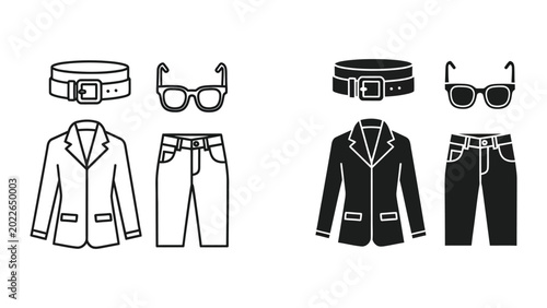 three stylized top hats with roses vector illustration