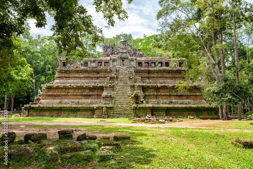 Quadro su tela Phimeanakas Temple Pyramid in Angkor Thom Complex