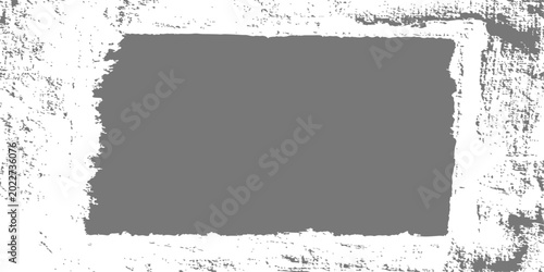 Photos Distressed grunge border texture with heavy ink splatter and weathered rectangul