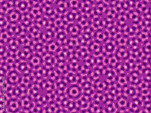 Tableau sur toile Aperiodic Wave Quasicrystal Modern Science Backdrop