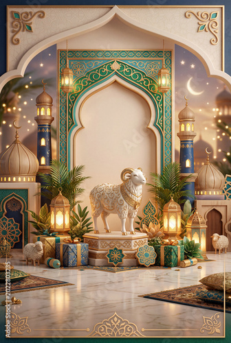 Creative Background With Decorated Elements for Festive Occasions Showcasing ...