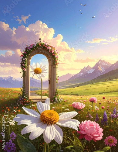 Flower garden