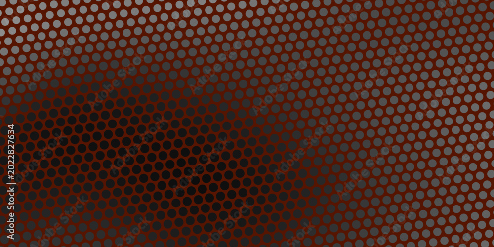 Obraz premium Honeycomb gradient texture vector red over black background