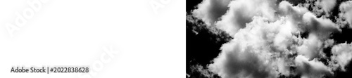 Bild auf Leinwand Dark stormy sky with thick clouds for dramatic and moody backgrounds, nature pho