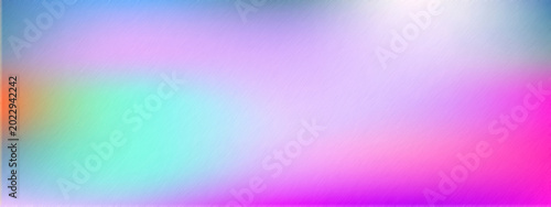 Foto Luminous blend of pink, cyan, and violet tones forms a dreamy neon blur, creating an energetic, modern backdrop ideal for tech events, music promos, or bold web design