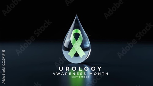 Urology Awareness Month Kidney and Urinary Health Awareness. Animation Video.