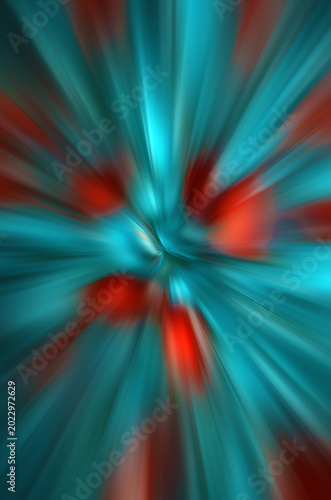 abstract colorful background with rays