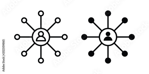 Photos Stakeholders icon simple Icon suitable for projects