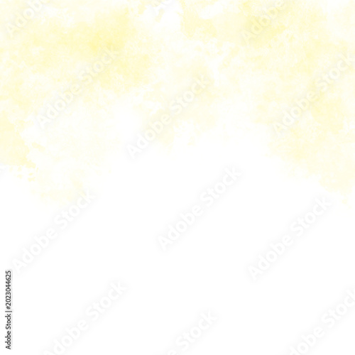 Yellow watercolor background