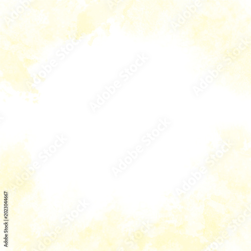 Yellow watercolor background