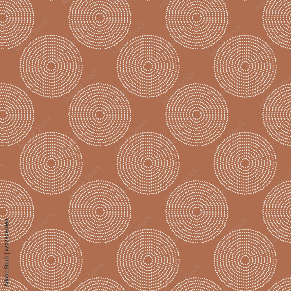 Fototapeta premium seamless pattern with circles