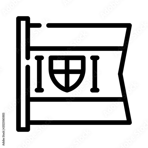 spain line icon