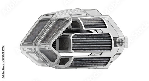 Transparent Plastic Air Filter Replacement Element