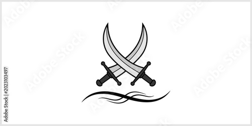 Φωτογραφία Crossed Scimitars Symbol
