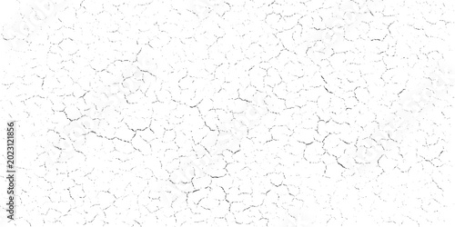 Tableau sur toile Cracked white surface with grunge texture, Perfect for backgrounds and overlays,