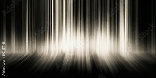 Bild auf Leinwand Abstract light streaks and rays create a dramatic spotlight effect on a dark background, evoking a sense of mystery and revelation