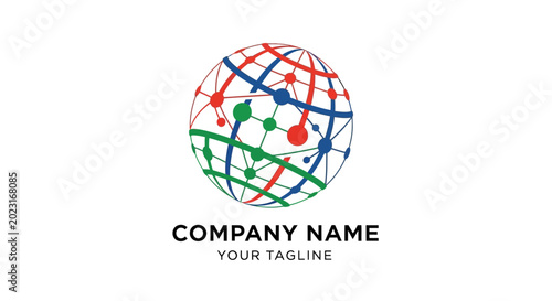 Generic company logo template design.