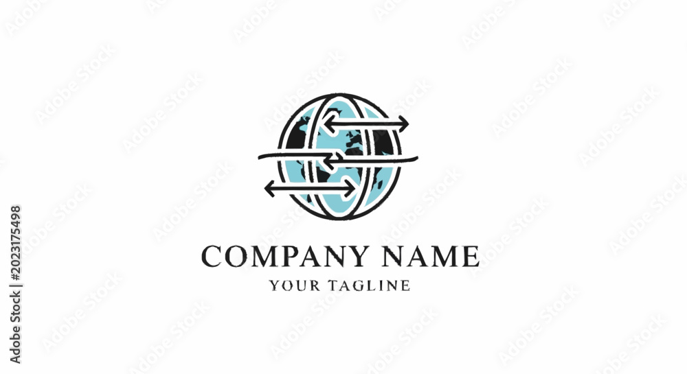 Fototapeta premium a logo design on a white background.