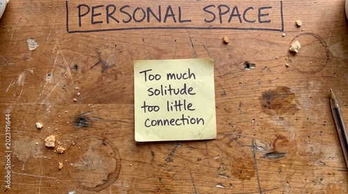 Yellow Note on Wood: Too Much Solitude, Too Little Connection