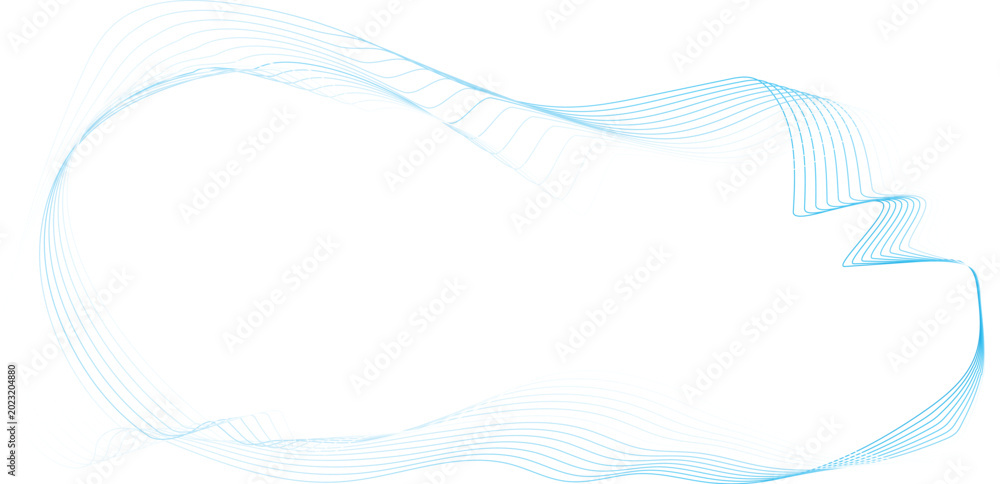 Φωτογραφία abstract pink flowing wave line background with smooth dynamic curves minimal mo