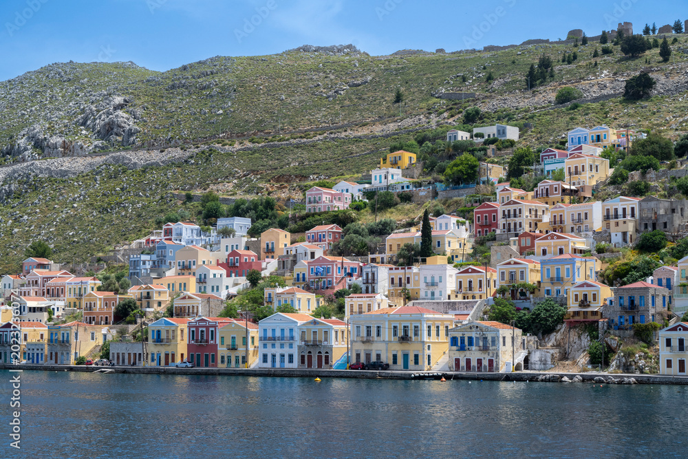 Fototapeta premium Ile de Symi , dodecanese, Grece