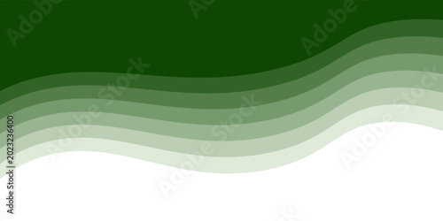 Schilderij op canvas simple and elegant graphic featuring curved lines that mimic natural hills or wa