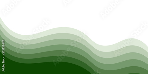 Tableau sur toile simple and elegant graphic featuring curved lines that mimic natural hills or wa