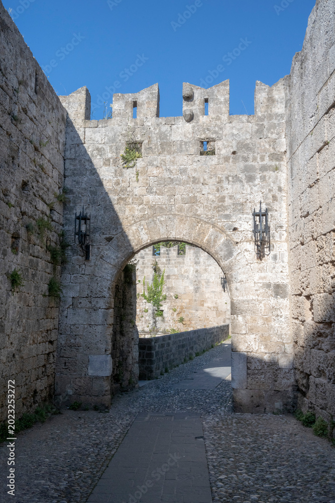 Obraz premium Palais des grands maitres, Rhodes, Grece