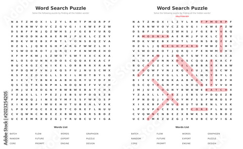 Canvas-taulu Elegant Diner Breakfast Word Search for Coffee Lovers - I4O