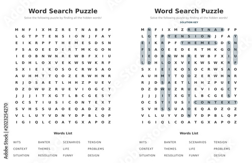 Photography Nostalgic Word Search of Classic Sitcoms - ESL