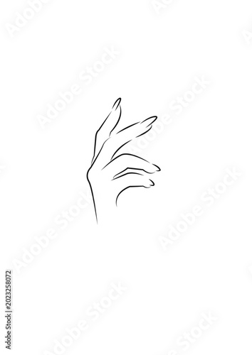 Bilde på lerret Icona manicure