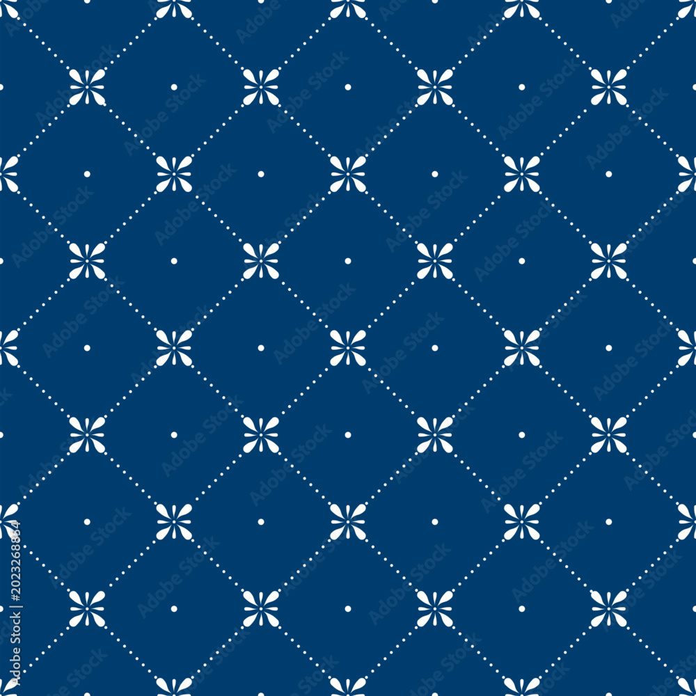 Fototapeta premium Diamond Geometric Pattern