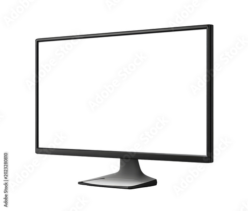 Modern Flat Screen Computer Monitor Display