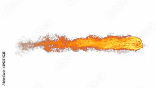 VFX Fireball Small Size Angle1