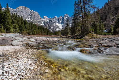 Torrente in Val Venegia