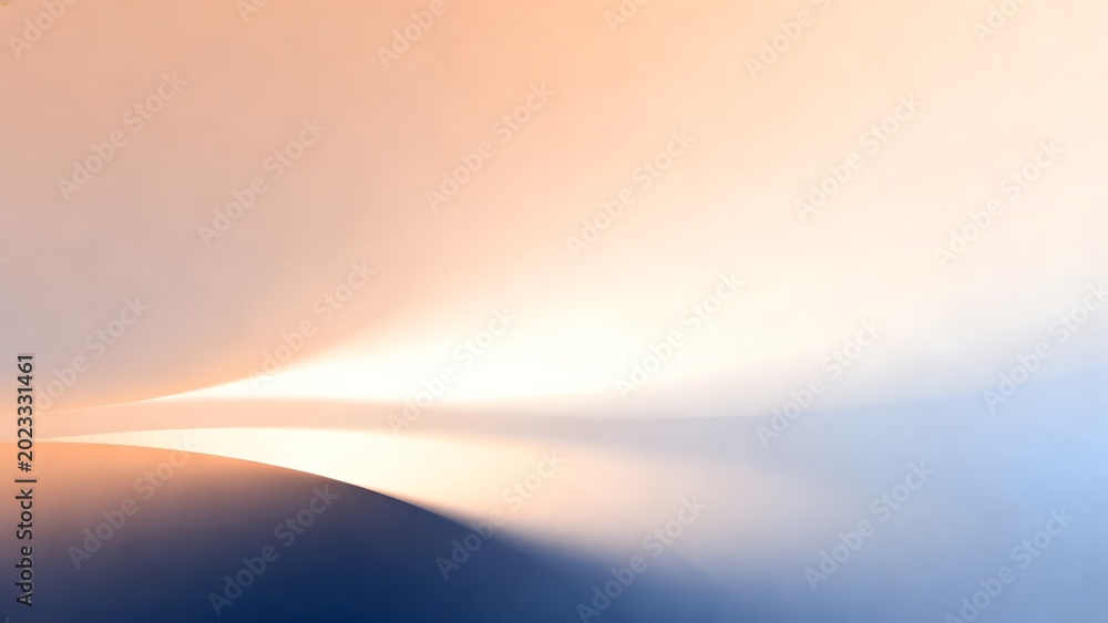 Fototapeta premium Abstract gradient soft light