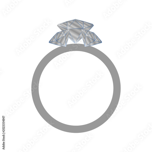 diamond ring with diamonds