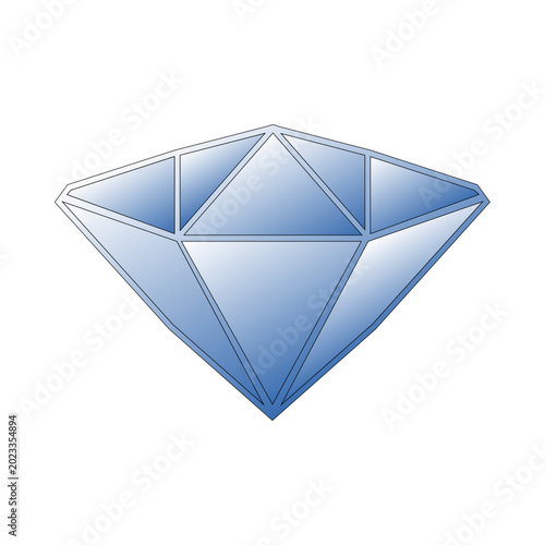 diamond isolated on white