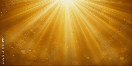 Photos An abstract sunburst vector illustration featuring a bright orange sun exploding