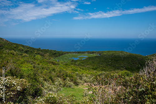 Beautiful scenic view from the north of Tunisia