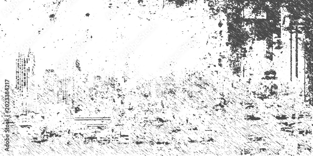 Fototapeta premium Vintage dust particle grunge background with distressed noise texture and monochrome abstract overlay effect.