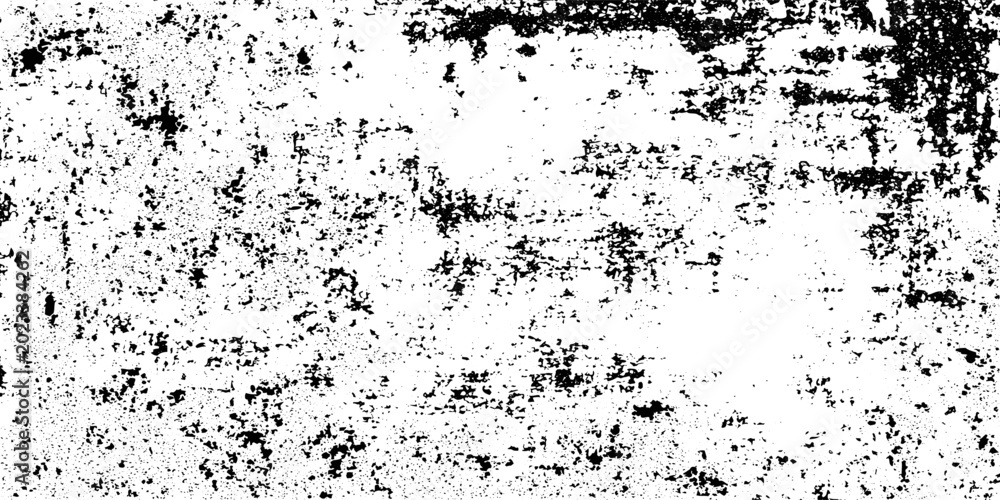Fototapeta premium Abstract monochrome noise texture with dusty particles and rough distressed background vector illustration.