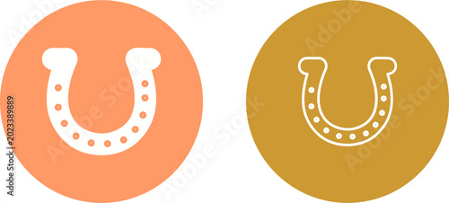 Horse Shoe Vector Icon