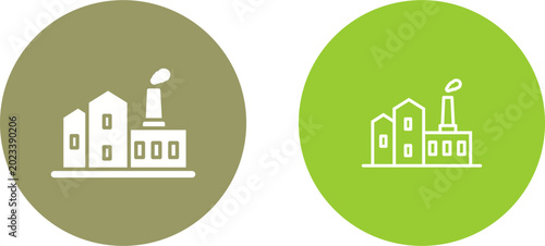 Factory I Vector Icon