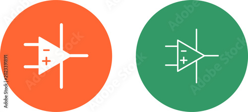 Tableau sur toile Amplifier Vector Icon