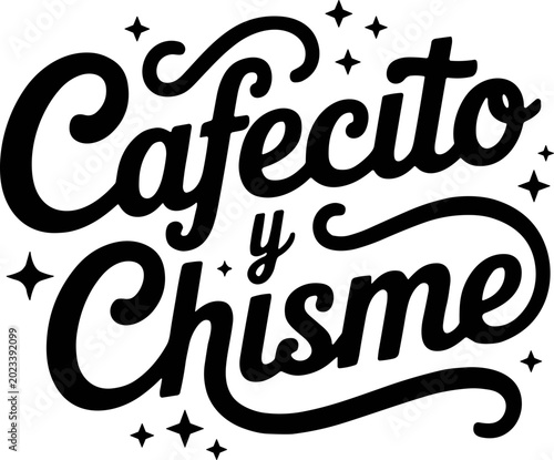 Tableau sur toile cafecito y chisme svg, cafecito svg, chisme svg, coffee and gossip svg, morning