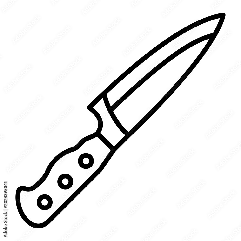 Obraz premium Knife Icon